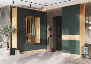 Модульная прихожая Роджина (Миф) Изумрудный